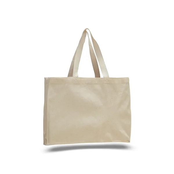 Canvas Tote 15" W x 12" H with 4" Gusset Bag - Canvas Tote 15" W x 12" H with 4" Gusset Bag - Image 7 of 12