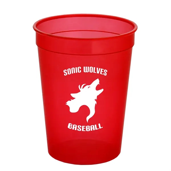 Garyline® Cups-on-the-Go Translucent Stadium Cup - 12 oz. - Garyline® Cups-on-the-Go Translucent Stadium Cup - 12 oz. - Image 19 of 19