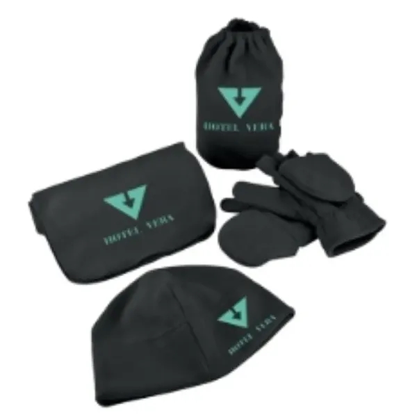Custom Nice-N-Cozy Fleece Gift Set