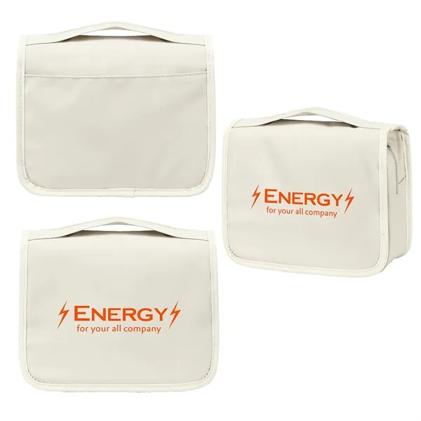 Custom Steward Soft Leatherette Toiletry Bag