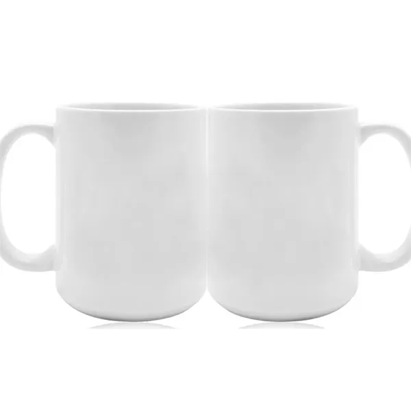 15 oz. Full Color Wrap Around Ceramic Custom Mug - 15 oz. Full Color Wrap Around Ceramic Custom Mug - Image 1 of 1