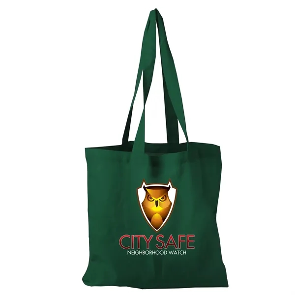 Garyline® Square Cotton Flat Tote - Garyline® Square Cotton Flat Tote - Image 10 of 20