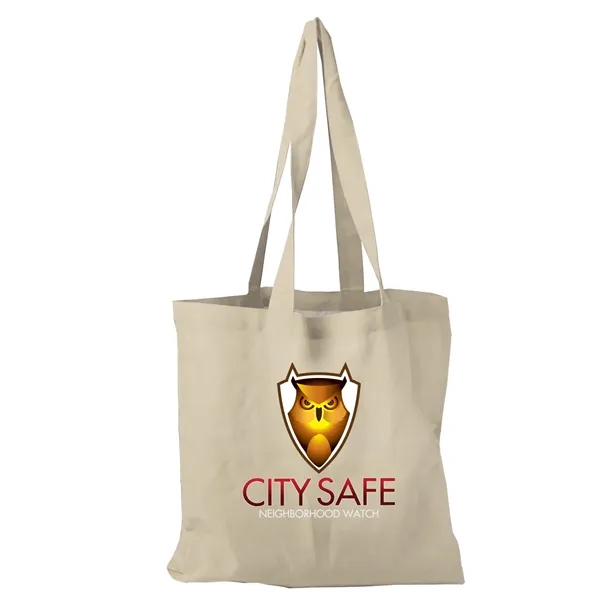 Garyline® Square Cotton Flat Tote - Garyline® Square Cotton Flat Tote - Image 12 of 20