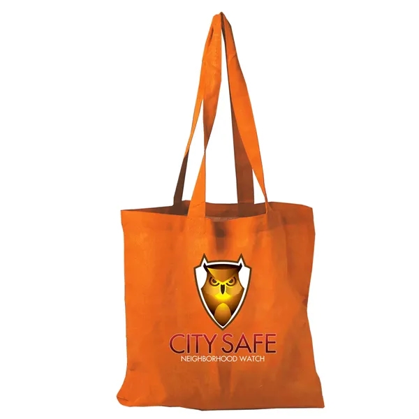 Garyline® Square Cotton Flat Tote - Garyline® Square Cotton Flat Tote - Image 14 of 20