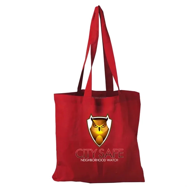 Garyline® Square Cotton Flat Tote - Garyline® Square Cotton Flat Tote - Image 16 of 20