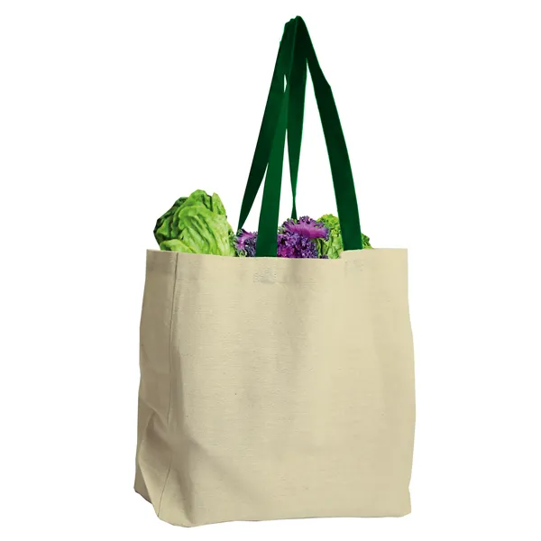 Garyline® Natural Cotton Canvas Tote - Garyline® Natural Cotton Canvas Tote - Image 2 of 14