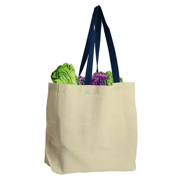 Garyline® Natural Cotton Canvas Tote - Garyline® Natural Cotton Canvas Tote - Image 3 of 14