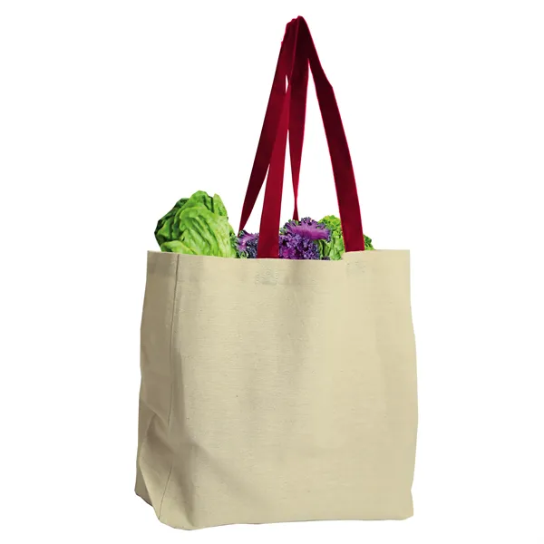 Garyline® Natural Cotton Canvas Tote - Garyline® Natural Cotton Canvas Tote - Image 4 of 14
