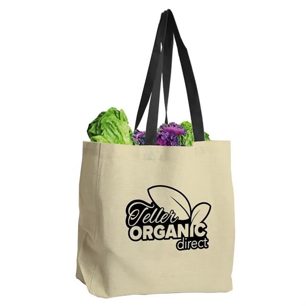 Garyline® Natural Cotton Canvas Tote - Garyline® Natural Cotton Canvas Tote - Image 5 of 14