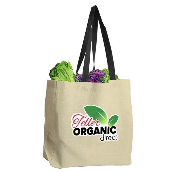 Garyline® Natural Cotton Canvas Tote - Garyline® Natural Cotton Canvas Tote - Image 6 of 14