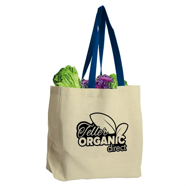Garyline® Natural Cotton Canvas Tote - Garyline® Natural Cotton Canvas Tote - Image 7 of 14