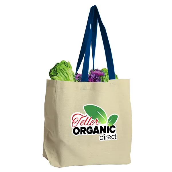 Garyline® Natural Cotton Canvas Tote - Garyline® Natural Cotton Canvas Tote - Image 8 of 14