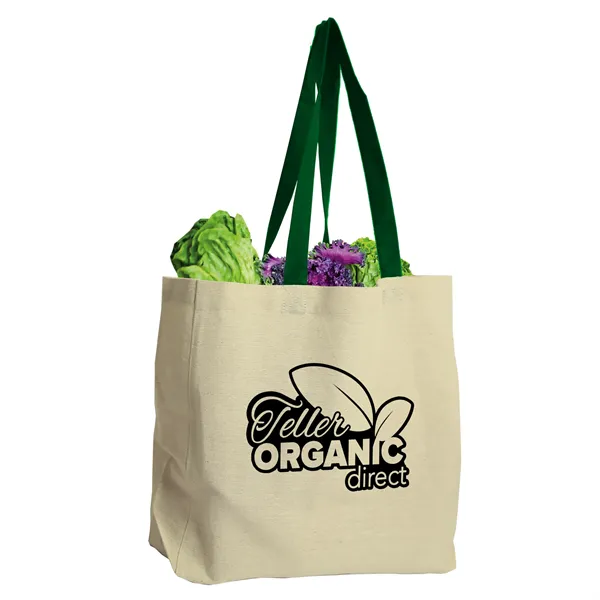 Garyline® Natural Cotton Canvas Tote - Garyline® Natural Cotton Canvas Tote - Image 9 of 14