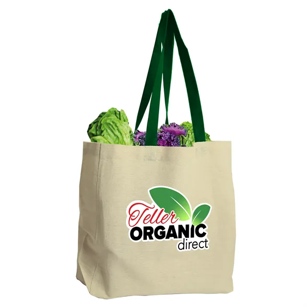 Garyline® Natural Cotton Canvas Tote - Garyline® Natural Cotton Canvas Tote - Image 10 of 14