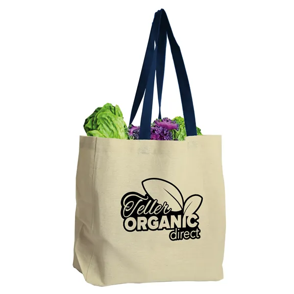Garyline® Natural Cotton Canvas Tote - Garyline® Natural Cotton Canvas Tote - Image 11 of 14