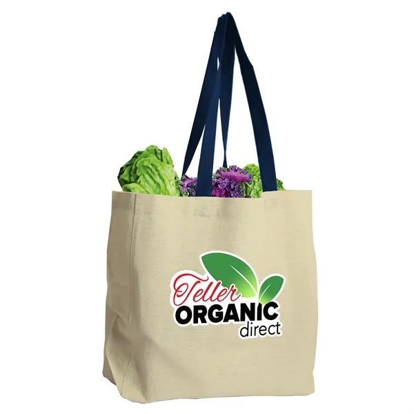 Garyline® Natural Cotton Canvas Tote - Garyline® Natural Cotton Canvas Tote - Image 12 of 14