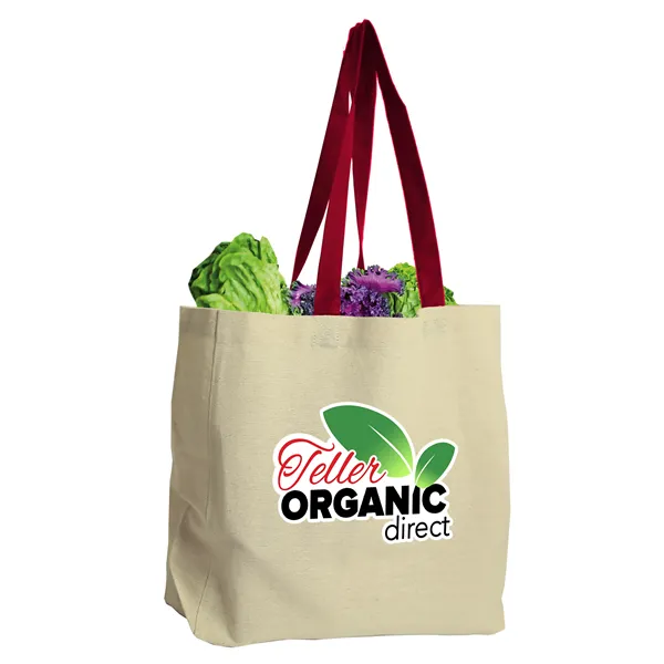 Garyline® Natural Cotton Canvas Tote - Garyline® Natural Cotton Canvas Tote - Image 14 of 14