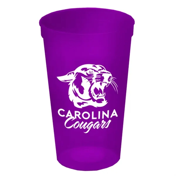 Garyline® Cups-on-the-Go Translucent Stadium Cup - 22 oz. - Garyline® Cups-on-the-Go Translucent Stadium Cup - 22 oz. - Image 16 of 17