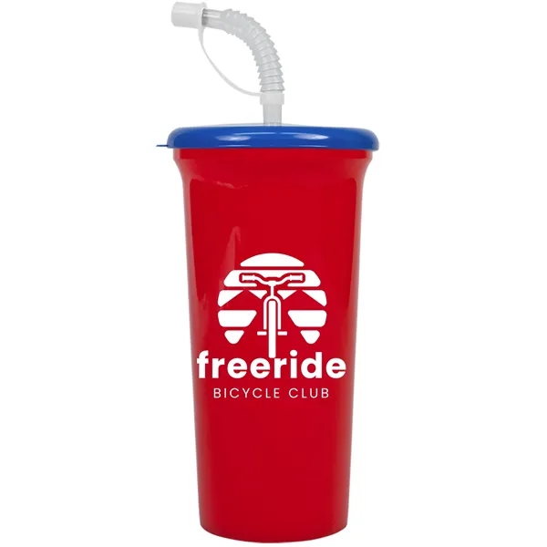 Garyline® Supersize Sipper Cup with Straw Lid - 32 oz. - Garyline® Supersize Sipper Cup with Straw Lid - 32 oz. - Image 60 of 131