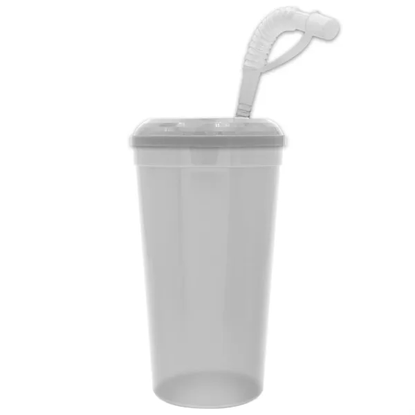 Garyline® Supersize Stadium Cup with Straw Lid - 32 oz. - Garyline® Supersize Stadium Cup with Straw Lid - 32 oz. - Image 3 of 91