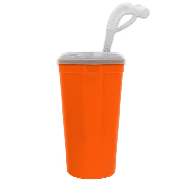 Garyline® Supersize Stadium Cup with Straw Lid - 32 oz. - Garyline® Supersize Stadium Cup with Straw Lid - 32 oz. - Image 9 of 91