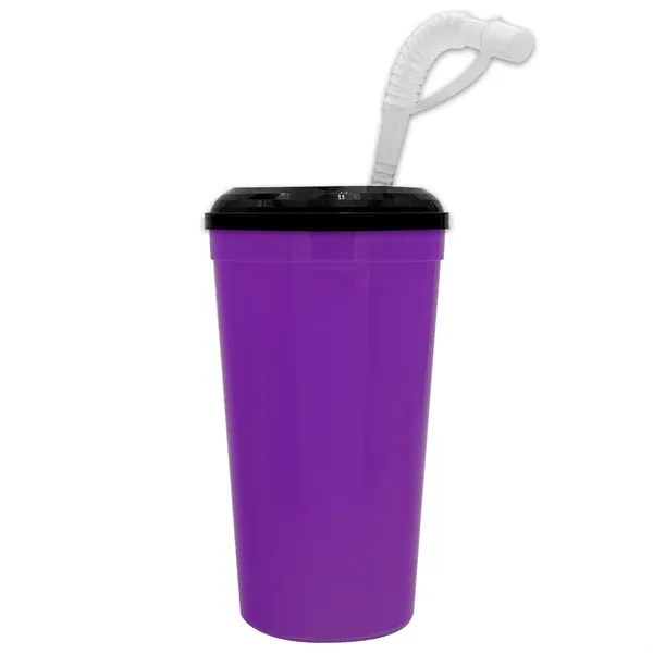 Garyline® Supersize Stadium Cup with Straw Lid - 32 oz. - Garyline® Supersize Stadium Cup with Straw Lid - 32 oz. - Image 14 of 91