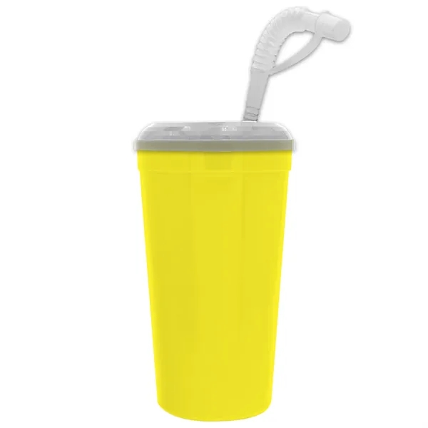 Garyline® Supersize Stadium Cup with Straw Lid - 32 oz. - Garyline® Supersize Stadium Cup with Straw Lid - 32 oz. - Image 19 of 91