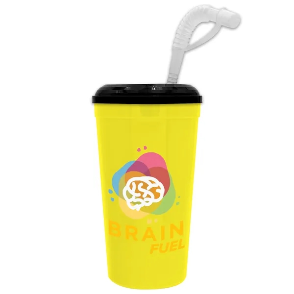 Garyline® Supersize Stadium Cup with Straw Lid - 32 oz. - Garyline® Supersize Stadium Cup with Straw Lid - 32 oz. - Image 57 of 91