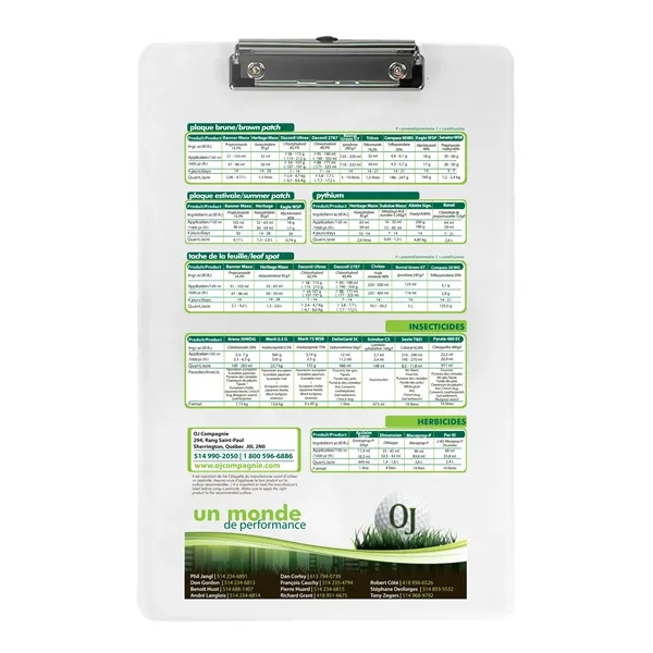 Garyline® Low-Profile Clipboard - Garyline® Low-Profile Clipboard - Image 35 of 35