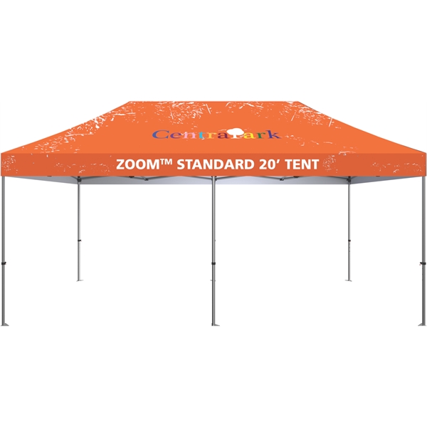20' Zoom Outdoor Tent with Custom Printed Canopy