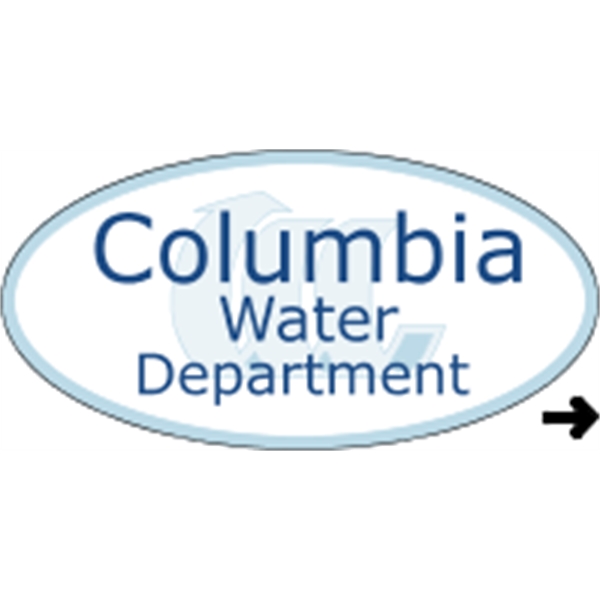 1.375" x 2.75" Oval Roll Label - 1.375" x 2.75" Oval Roll Label - Image 4 of 16