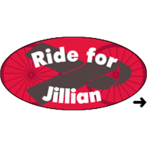 1.375" x 2.75" Oval Roll Label - 1.375" x 2.75" Oval Roll Label - Image 9 of 16