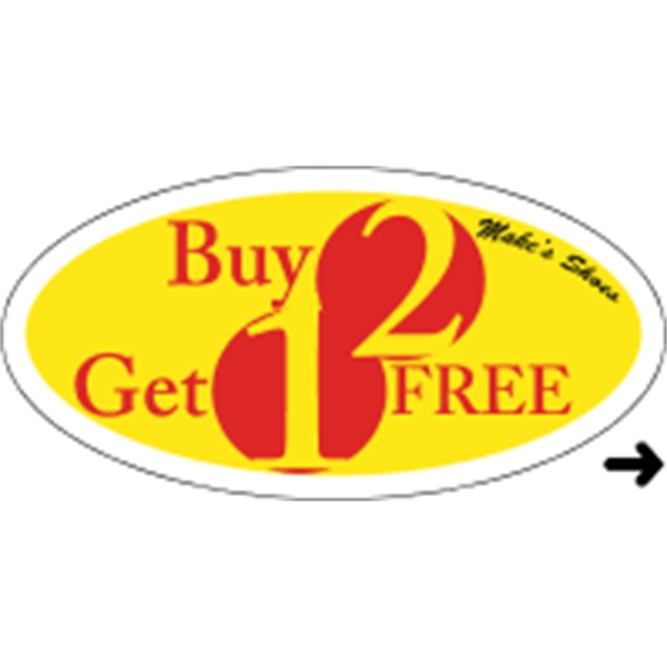 1.375" x 2.75" Oval Roll Label - 1.375" x 2.75" Oval Roll Label - Image 12 of 16