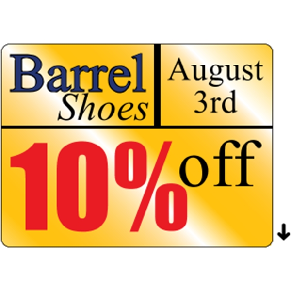 4" x 3" Rectangle Roll Label - 4" x 3" Rectangle Roll Label - Image 11 of 15