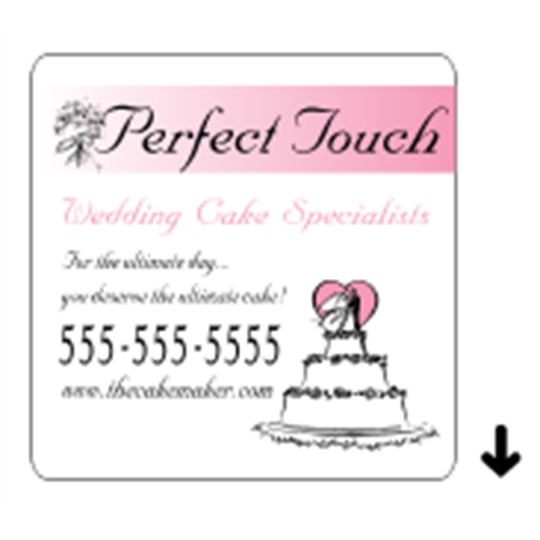 3" x 3" Square Roll Label - 3" x 3" Square Roll Label - Image 0 of 0