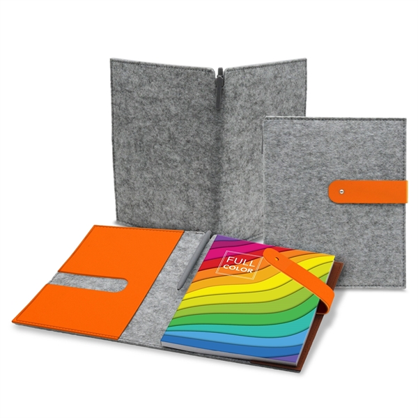 7" x 9" Feltro Collection Refillable Journal Set - 7" x 9" Feltro Collection Refillable Journal Set - Image 6 of 12