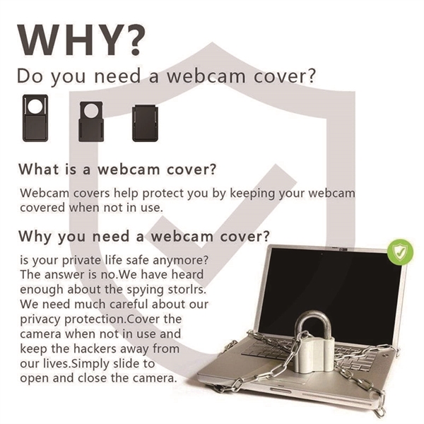 Webcam Camera Cover - Webcam Camera Cover - Image 1 of 2