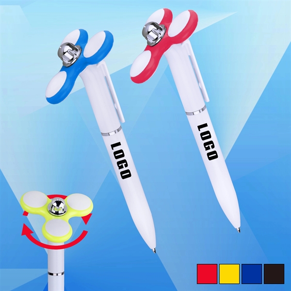 Mini-Fan Decorated Ballpoint Pen