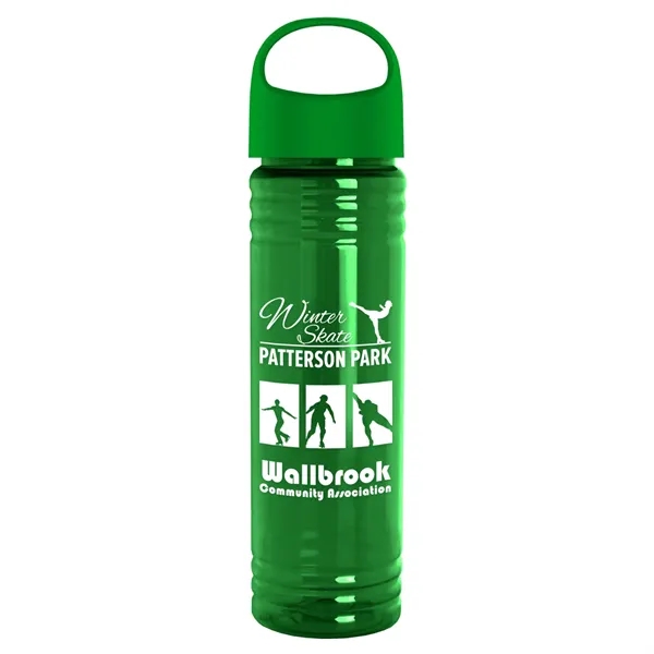 Garyline® Slim Fit Bottle with Oval Crest Lid - 24 oz.