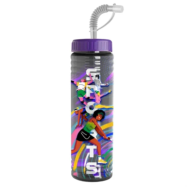 Garyline® Slim Fit Bottle with Straw Lid - 24 oz. - Garyline® Slim Fit Bottle with Straw Lid - 24 oz. - Image 117 of 247