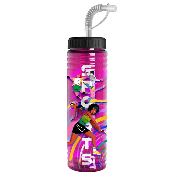 Garyline® Slim Fit Bottle with Straw Lid - 24 oz. - Garyline® Slim Fit Bottle with Straw Lid - 24 oz. - Image 137 of 247