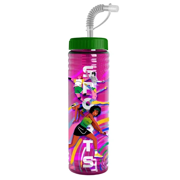 Garyline® Slim Fit Bottle with Straw Lid - 24 oz. - Garyline® Slim Fit Bottle with Straw Lid - 24 oz. - Image 139 of 247