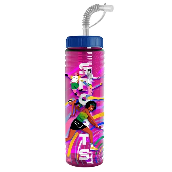 Garyline® Slim Fit Bottle with Straw Lid - 24 oz. - Garyline® Slim Fit Bottle with Straw Lid - 24 oz. - Image 145 of 247