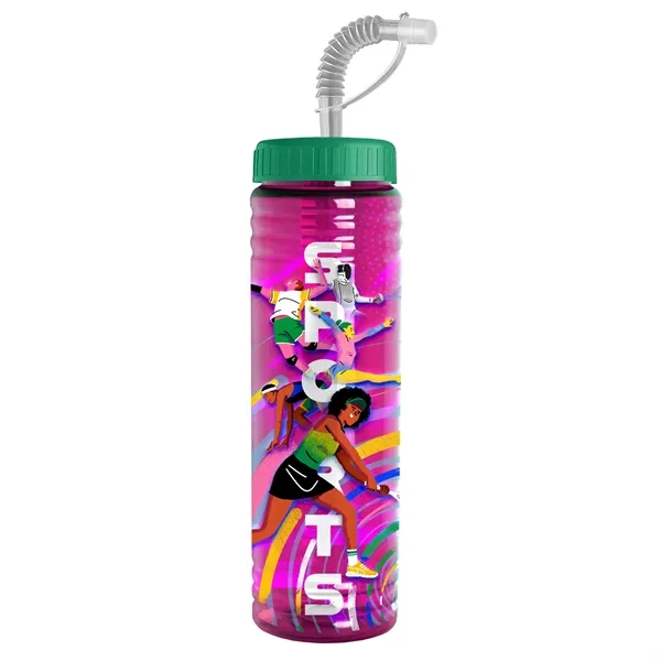Garyline® Slim Fit Bottle with Straw Lid - 24 oz. - Garyline® Slim Fit Bottle with Straw Lid - 24 oz. - Image 147 of 247