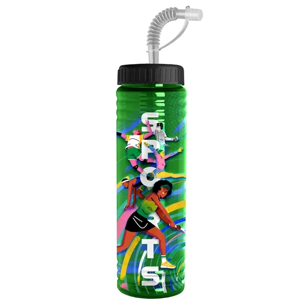Garyline® Slim Fit Bottle with Straw Lid - 24 oz. - Garyline® Slim Fit Bottle with Straw Lid - 24 oz. - Image 153 of 247