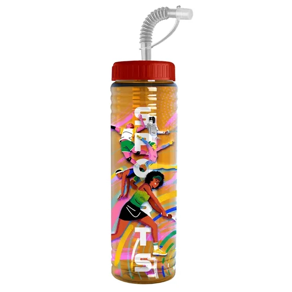 Garyline® Slim Fit Bottle with Straw Lid - 24 oz. - Garyline® Slim Fit Bottle with Straw Lid - 24 oz. - Image 175 of 247
