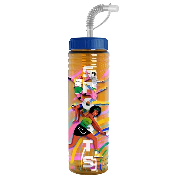 Garyline® Slim Fit Bottle with Straw Lid - 24 oz. - Garyline® Slim Fit Bottle with Straw Lid - 24 oz. - Image 177 of 247