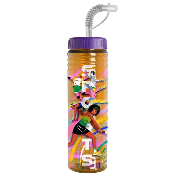 Garyline® Slim Fit Bottle with Straw Lid - 24 oz. - Garyline® Slim Fit Bottle with Straw Lid - 24 oz. - Image 181 of 247