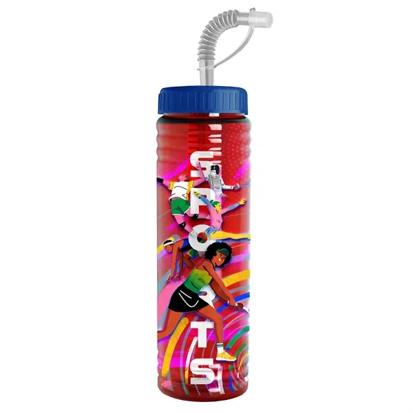 Garyline® Slim Fit Bottle with Straw Lid - 24 oz. - Garyline® Slim Fit Bottle with Straw Lid - 24 oz. - Image 193 of 247
