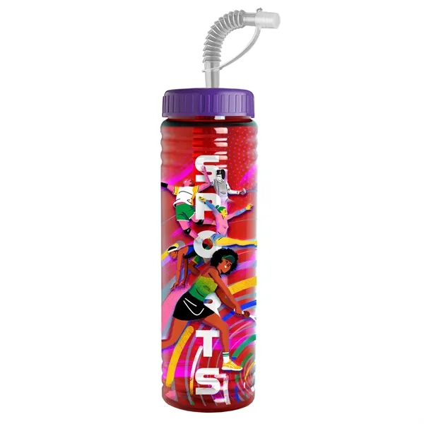 Garyline® Slim Fit Bottle with Straw Lid - 24 oz. - Garyline® Slim Fit Bottle with Straw Lid - 24 oz. - Image 197 of 247